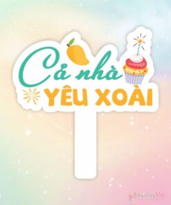 Hashtag cầm tay cả nhà yêu Xoài