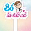 Hashtag cầm tay bố là tất cả