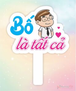 Hashtag cầm tay bố là tất cả