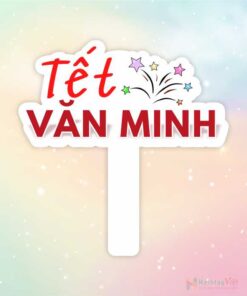 Hashtag cầm tay Tết văn minh