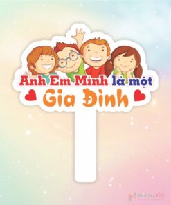 Hashtag cầm tay anh em mình là một gia đình
