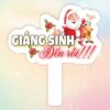 Hashtag cầm tay Noel đến rồi