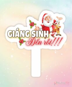 Hashtag cầm tay Noel đến rồi