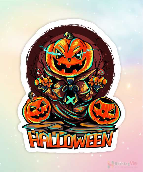 Hashtag cầm tay Halloween
