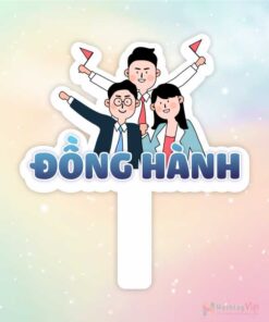 Hashtag cầm tay đồng hành
