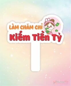Hashtag cầm tay làm chăm chỉ kiếm tiền tỷ