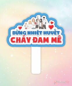 Hashtag cầm tay thổi bừng nhiệt huyết