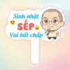 Hashtag cầm tay sinh nhật Sếp