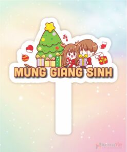 Hashtag cầm tay mừng giáng sinh