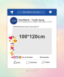 Khung check in VietABank