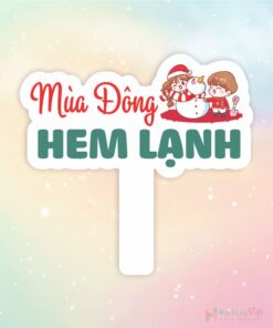 Hashtag cầm tay mùa đông hem lạnh