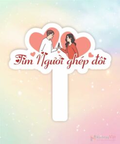 Hashtag cầm tay tìm người ghép đôi