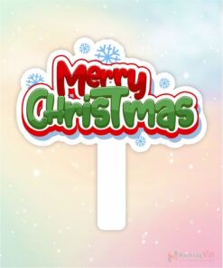 Hashtag cầm tay Merry Christmas
