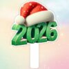 Hashtag cầm tay Merry Christmas