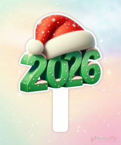 Hashtag cầm tay Merry Christmas