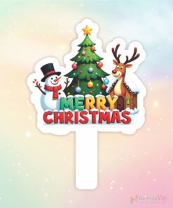 Hashtag cầm tay Merry Christmas