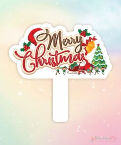 Hashtag cầm tay Merry Christmas