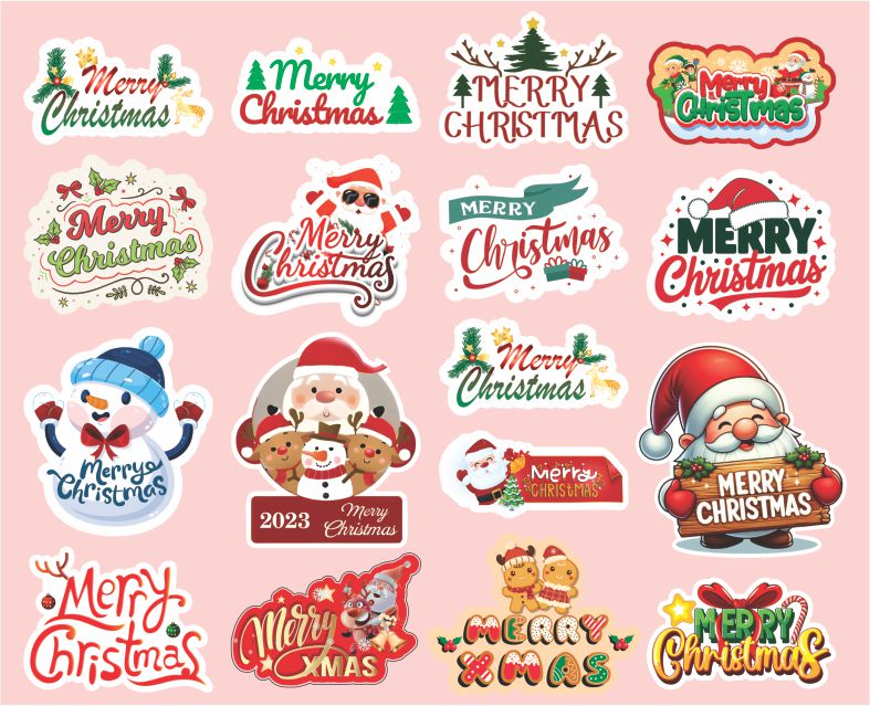 Hashtag merry christmas