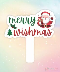 Hashtag cầm tay merry wishmas