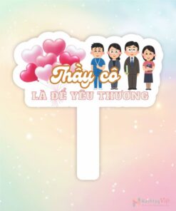 Hashtag cầm tay thầy cô là để yêu thương