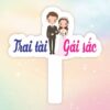 Hashtag cầm tay trai tài gái sắc