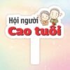 Hashtag cầm tay hội người cao tuổi