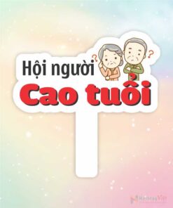 Hashtag cầm tay hội người cao tuổi