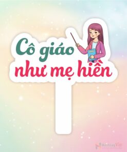 Hashtag cầm tay cô giáo như mẹ hiền