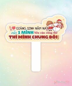 Hashtag cầm tay Noel và tình yêu
