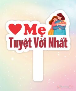 Hashtag cầm tay cả nhà yêu mẹ