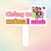 Hashtag cầm tay chúng ta không một mình