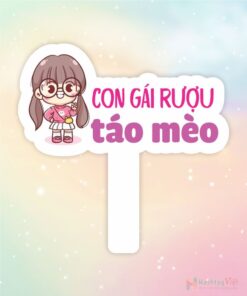 Hashtag cầm tay con gái rượu táo mèo