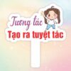 Hashtag cầm tay tương tác tạo ra tuyệt tác