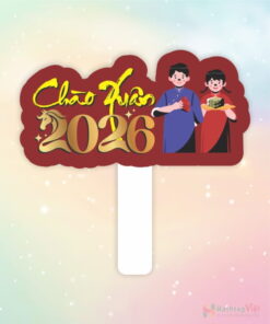 Hashtag cầm tay Chào Xuân