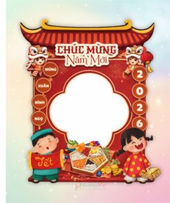 Khung check in Tết