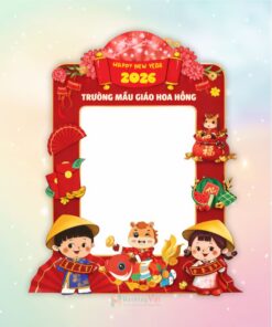 Khung check in Tết