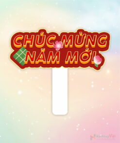 Hashtag cầm tay chúc mừng năm mới