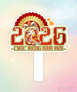 Hashtag cầm tay chúc mừng năm mới