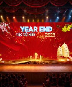Backdrop Year End Party