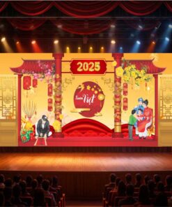 Backdrop Tết Việt