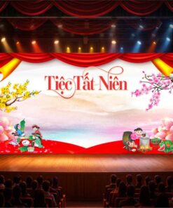 Background Tiệc Tất Niên