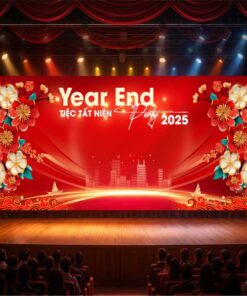 Backdrop Year End Party