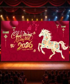 Backdrop Chúc Mừng Năm Mới