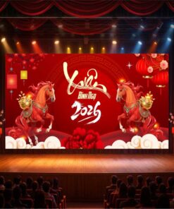 Backdrop Chào Xuân 2026