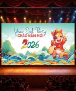 Backdrop Chúc Mừng Năm Mới