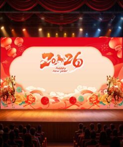 Backdrop Chào Xuân 2026