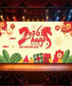 Backdrop Chúc Mừng Năm Mới