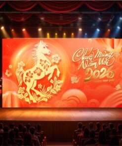 Backdrop Chúc Mừng Năm Mới