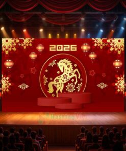 Backdrop Chào Xuân 2026