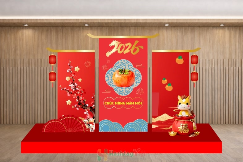 Khung trang trí tết